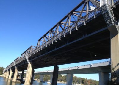 ALUMINIUM ACCESS LADDERS IRON COVE BRIDGE, NSW